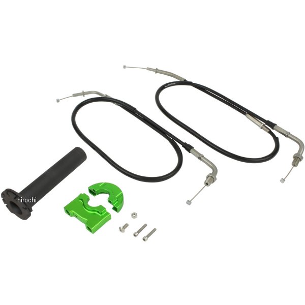 ポッシ POSHュ コンパクトハイスロットルキット カワサキ ライムグリーン