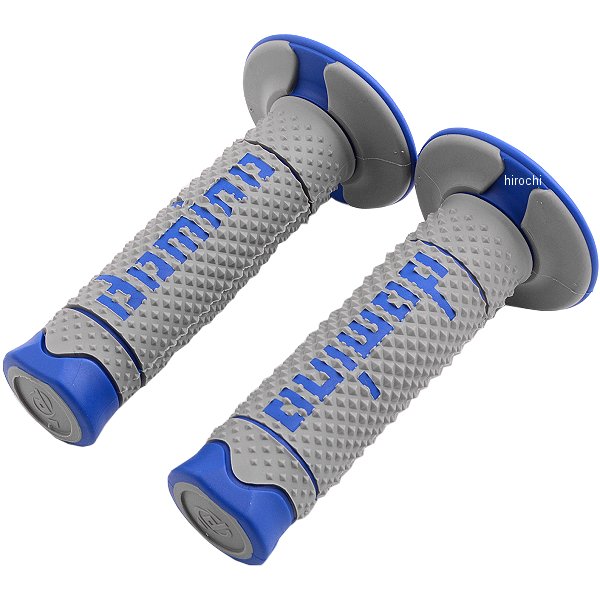 グリップ ダイヤモンド グレー/青 左右