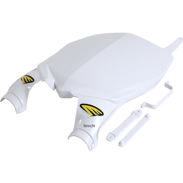 フロントナンバープレート 20年-22年 ヤマハ YZ125X 白