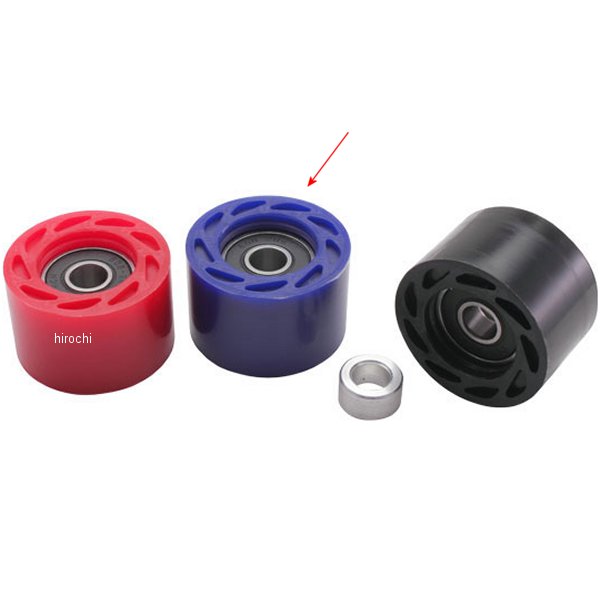 チェーンローラー M 36.4mm 青 1個入り