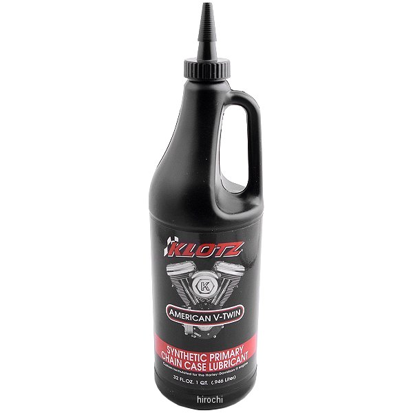 100%化学合成 ギア/チェーンオイル 80W90 Big Twin用 1クウォート(946ml)