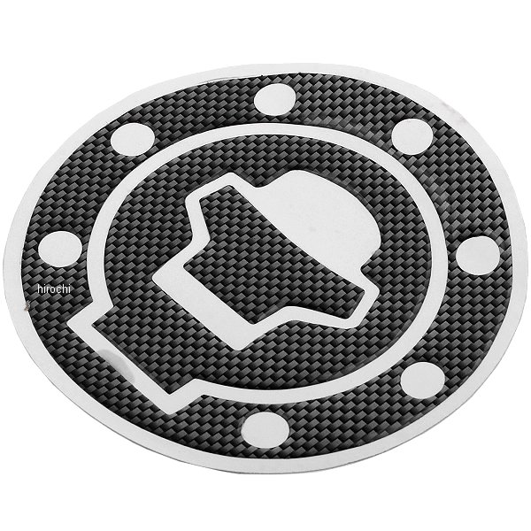 タンクキャップカバー スズキ車7穴 カーボンルック