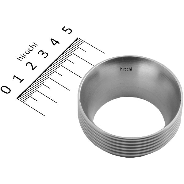 フィルターアダプター ミクニ TMRキャブレター用φ36 アルミ削出し