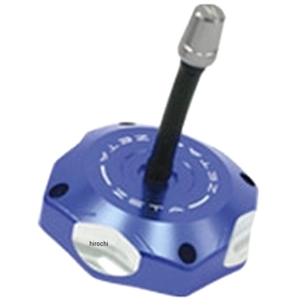 ガスキャップ レーサー用 04年-13年 スズキ 青