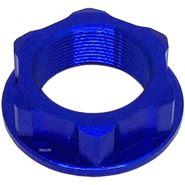 ステムナット 94年以降 ヤマハ、スズキ M24X32-P1.0 H12 青