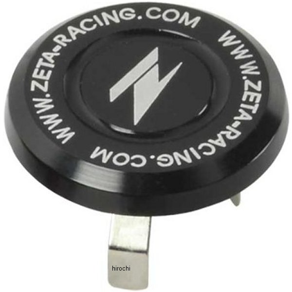 ステムキャップ 汎用 13.2mm-17.8mm 黒