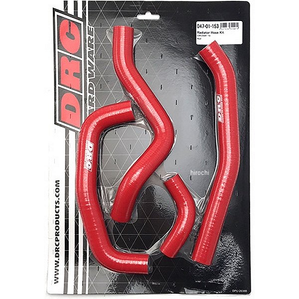 ラジエターホースキット 18年以降 CRF250R 赤