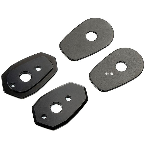 フラッシャーホルダー ヴェルシス250等 2セット 黒