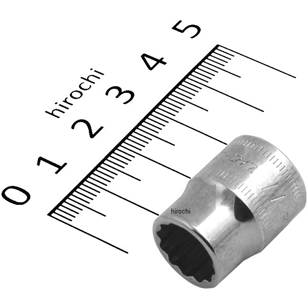 3/8インチ ソケット シャロー 12角 ミリサイズ 11mm