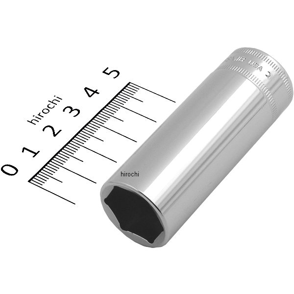 3/8インチ ソケット ディープ 6角 ミリサイズ 18mm
