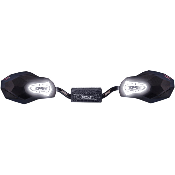 ハンドガード キット ストーンウォール 黒 左右ペア LEDライト付き