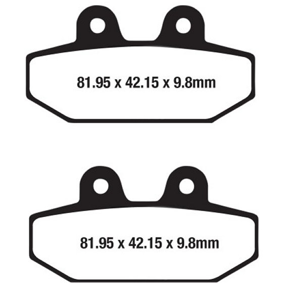 ブレーキパッド 18年以降 ソフテイル 41300197 セミシンタード
