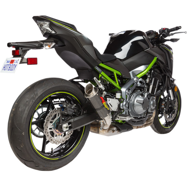 スリップオンマフラー MGP ロールドチップ 18年-21年 Z900RS ステンレス/カーボン