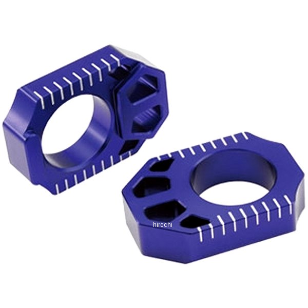 リアアクスルブロック 12年以降 YZ450F、YZ250F 青