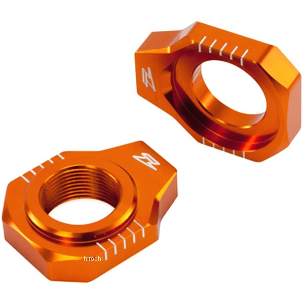 リアアクスルブロック 13-18年以降 KTM オレンジ