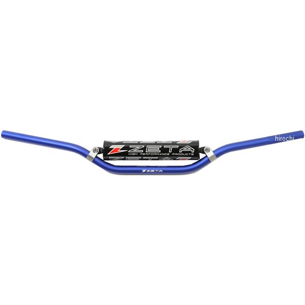 CXハンドルバー 02年-05年 スズキ、カワサキ 青 MX-214