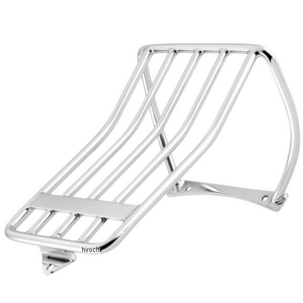 ラゲッジラック 06年-17年 FXST 200mmタイヤ ボブフェンダー 2UPシート用 クローム