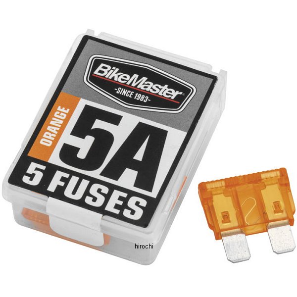 5A ヒューズ オレンジ 5個入り