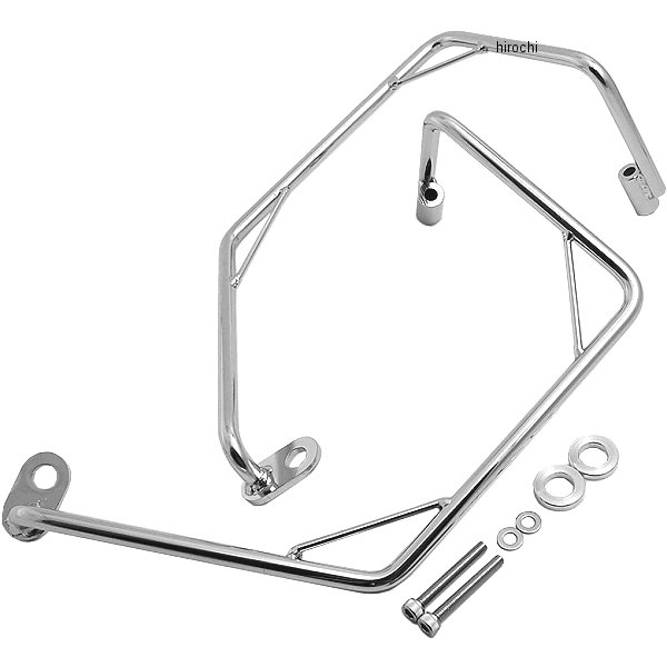 バッグサポート 18年以降 スーパーカブ50/110、クロスカブ50/110 左右セット クローム