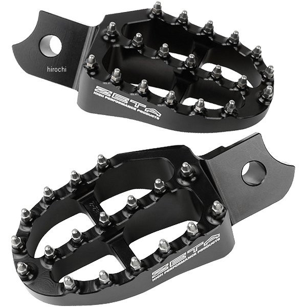 アルミフットペグ 09年-17年 KX450F、KX250F 黒