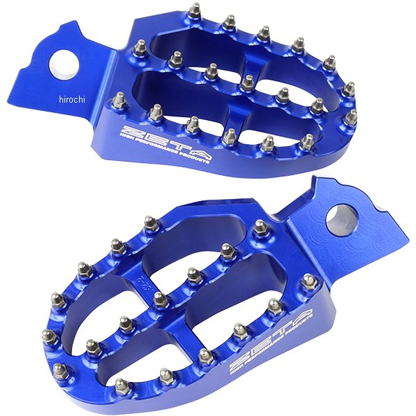 アルミフットペグ 97年-17年 ヤマハ 青