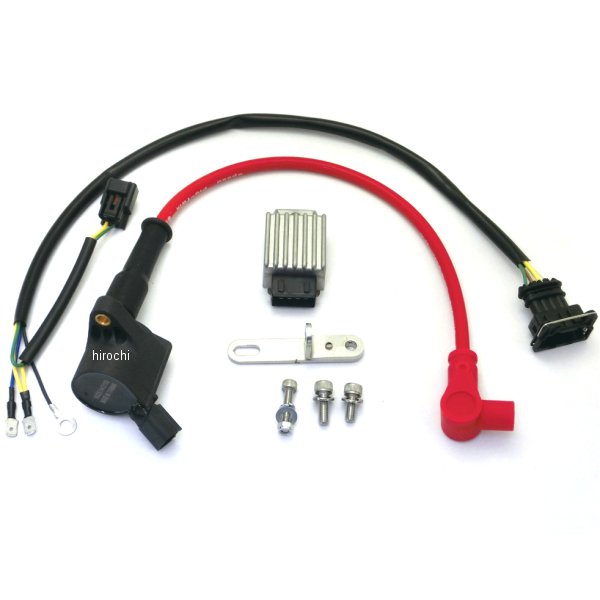 スーパーイグニッションコイルキット プラグコード付き グロム 赤