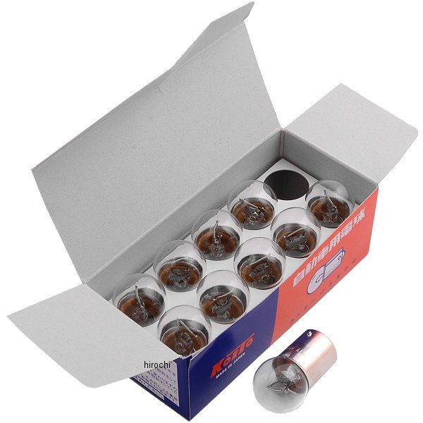 白熱バルブ G18.5 12V23W 10個入り