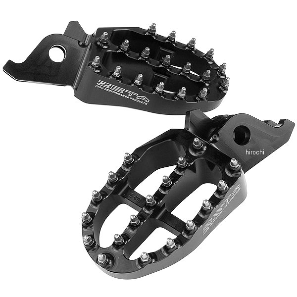 アルミフットペグ 02年-18年 CRF450、CRF250、CRF150 黒