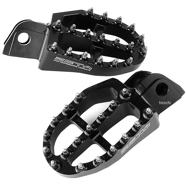 アルミフットペグ 98年-18年 KTM、ハスクバーナ、BETA 黒