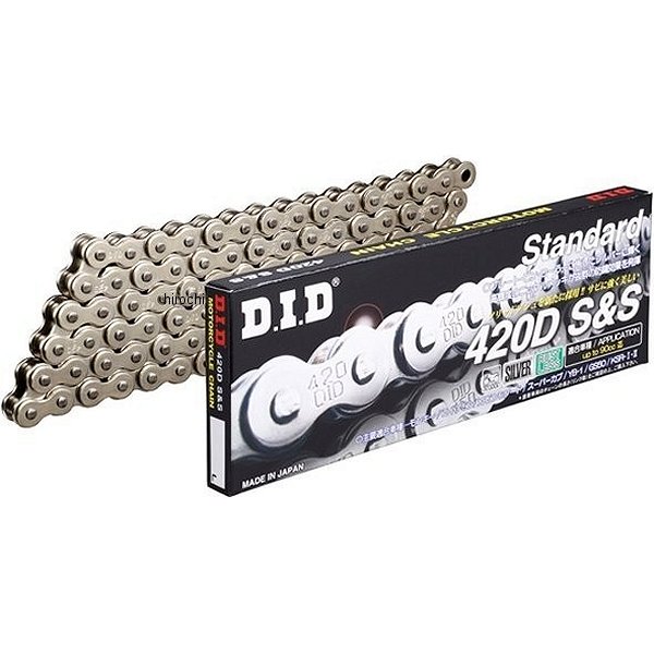 チェーン 420D スタンダード シリーズ シルバー 74L クリップ