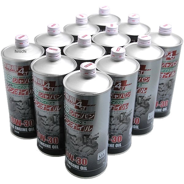 4サイクルエンジンオイル グリセード 10W-30 1L 12本入