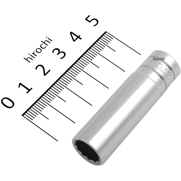 6.3sq ディープソケット(12角) 10mm