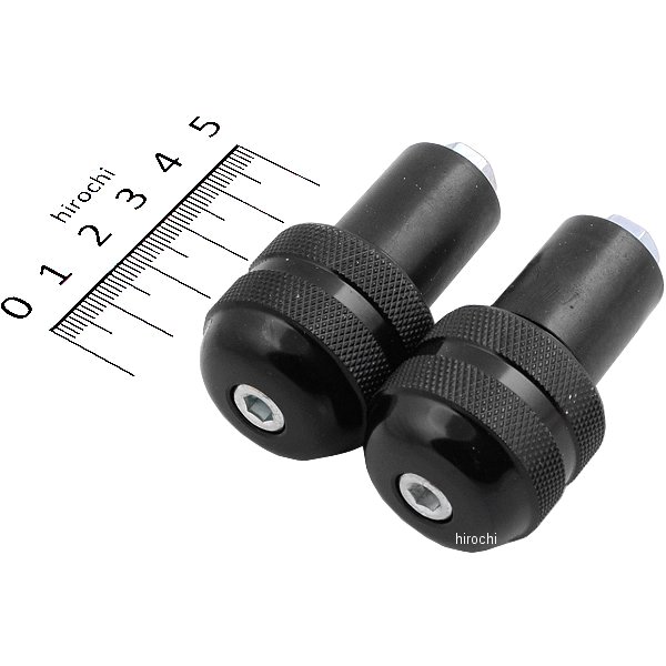 バーエンド 1インチ 黒