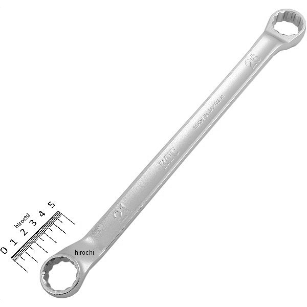 45°×6°ロングめがねレンチ (21mm / 26mm)