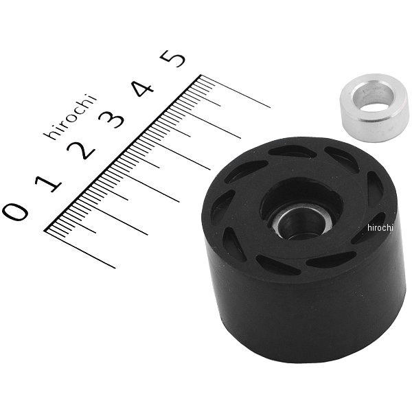 チェーンローラー M 36.4mm 黒 1個入り