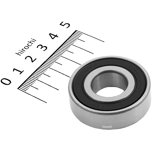 ラジアルボールベアリング 両ゴムシールタイプ 6203UU 1個入り