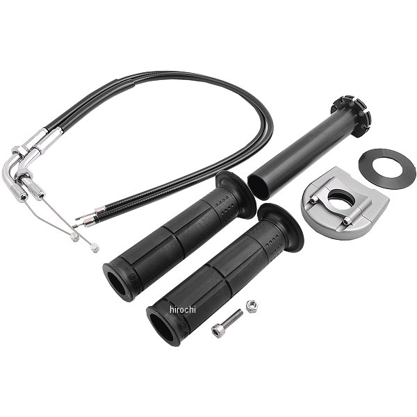 スロットルキット タイプ3 巻取径φ32 85年-08年 V-MAX1200 メッキ/ガンメタ