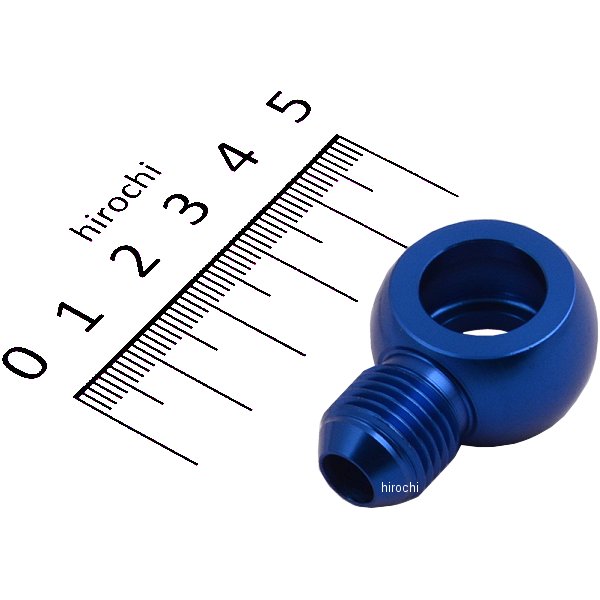 バンジョーアダプター #6 14mm 青