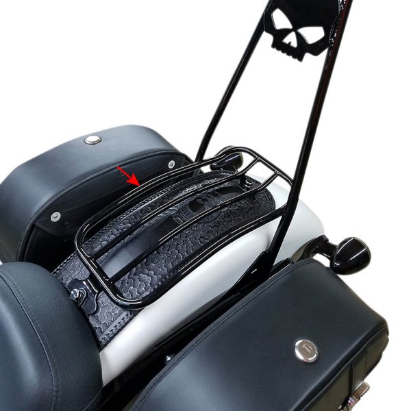 ラゲッジラック 7インチ ソロ FXDLS 黒(つや有り)