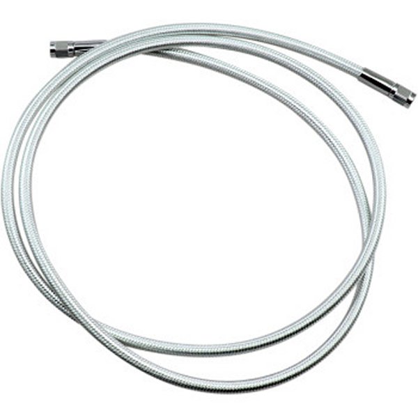ブレーキライン 汎用 ABS付 クローム 62インチ(1575mm)