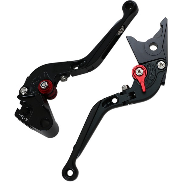 レバーセット MGP 17年-19年 Z650、Z900 黒