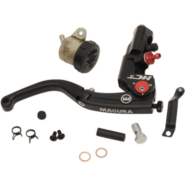 【セール特価】 フロントブレーキ マスターシリンダー ラジアル HC3 12mm 黒