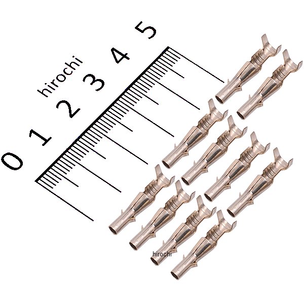 ギボシ端子 メス カワサキウインカー等 10個入り