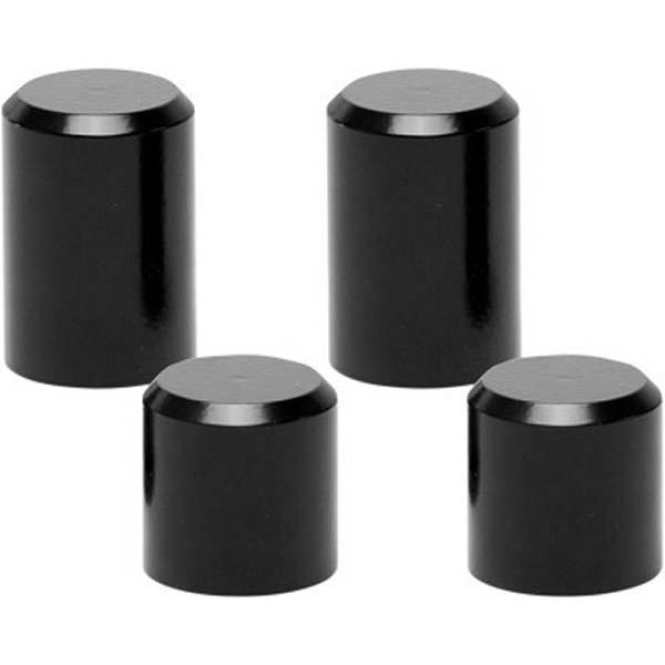 ドッキングステーションキャップ 黒 (4個入り)