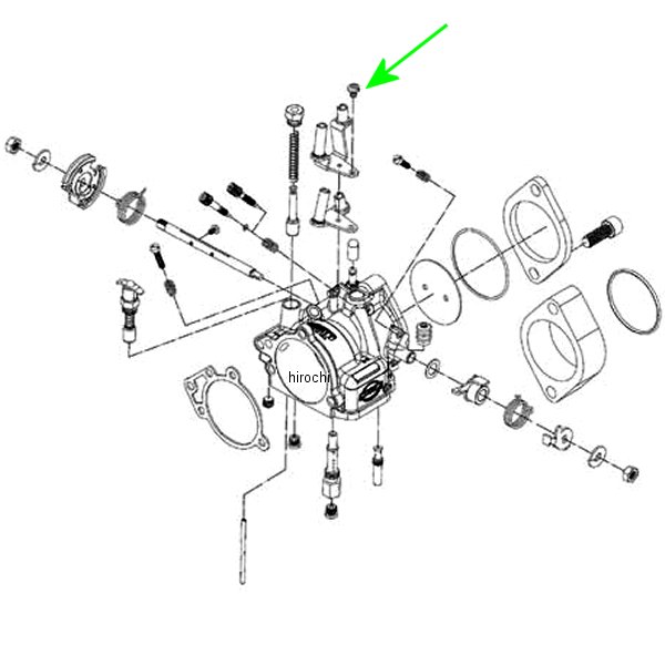 499131   フィリップスヘッド スクリュー 10-24 x 1/4インチ ZINC (10個入り)