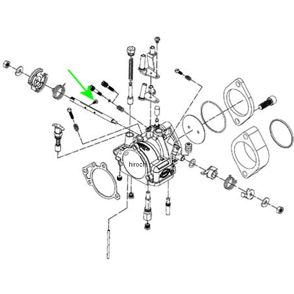 499824   スロットル プレート スクリュー(10個入り)