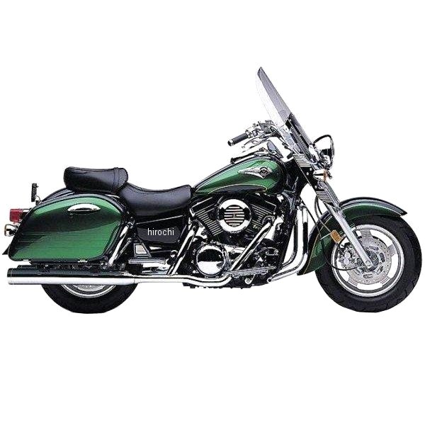 フルエキゾースト トゥルー デュアル ストレートカット 98年-08年 バルカン ノマド クローム