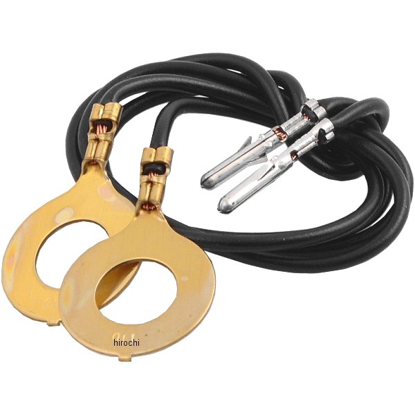 アースコードセット 細端子 カワサキ車 黒