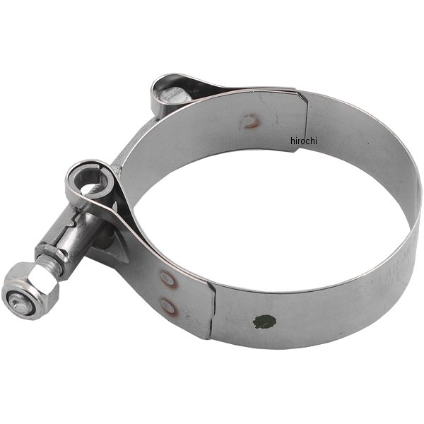 マフラー用クランプ ヘビーダーティ 2.21インチ-2.56インチ ステンレス 1個入り