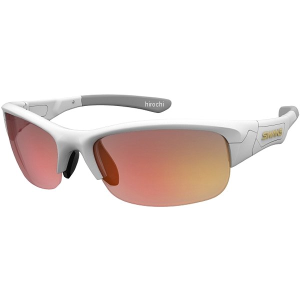 サングラス SPRINGBOK ミラーレンズモデル パールホワイト/レッドシャドー 141mmx49mm